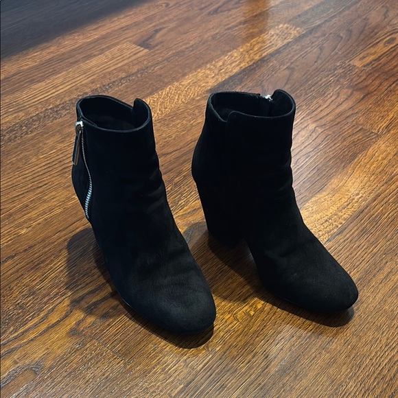 1. State Black Suede Ankle Boots.  Women’s Size 6.5 - Picture 1 of 5